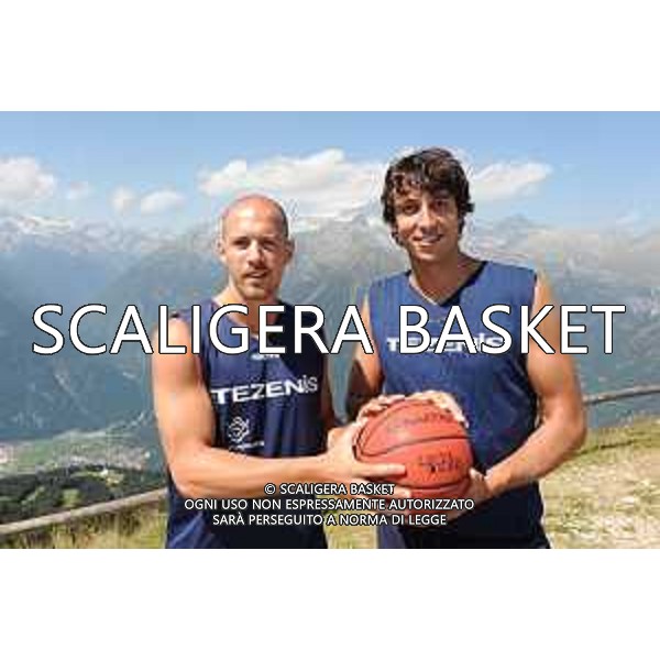 Giacomo Mariani e Diego Banti sul Doss del Sabion - Pinzolo