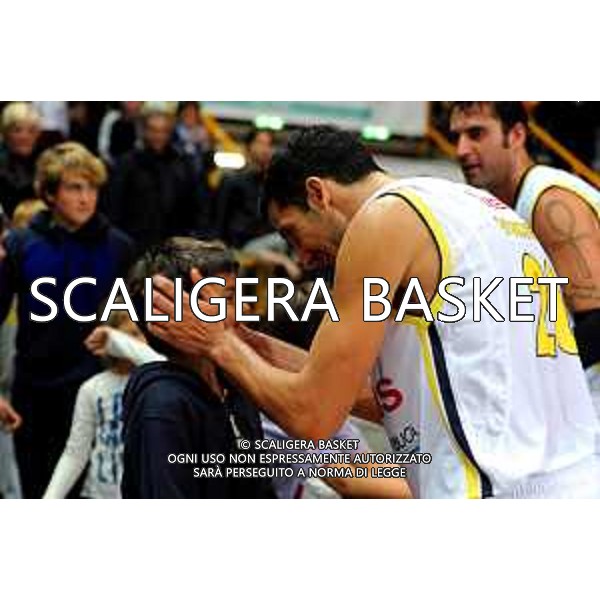 Dusan Vukcevic con il figlio Tristan