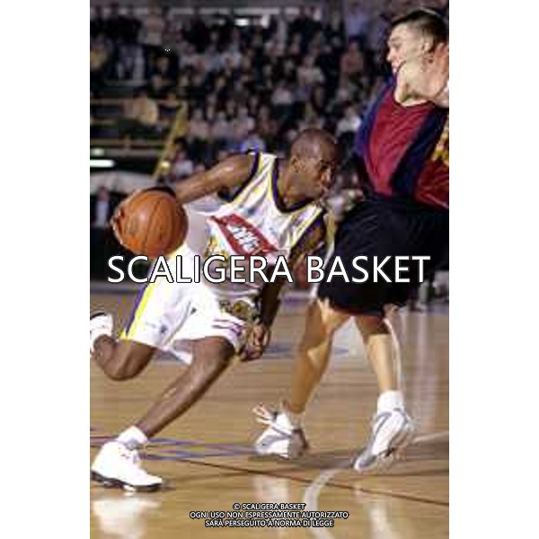 Eurolega . Muller vs. Barcelona. Henry Williams e Sarunas Jazikevicius 