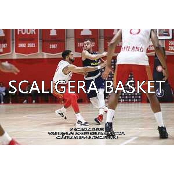 Alessandro Cappelletti EA7 Emporio Armani Olimpia Milano - Tezenis Scaligera Verona UnipolSai Legabasket Serie A 2022/23 Milano, 03/09/2022 Foto AlessiaDoniselli // CIAMILLO-CASTORIA