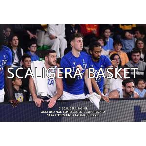 Davide Casarin Spagna Spain - Italia Italy 2023 FIBA Basketball World Cup - European Qualifiers FIP 2023 Caceres, 26/02/2023 Foto M.Ceretti / Ciamillo-Castoria