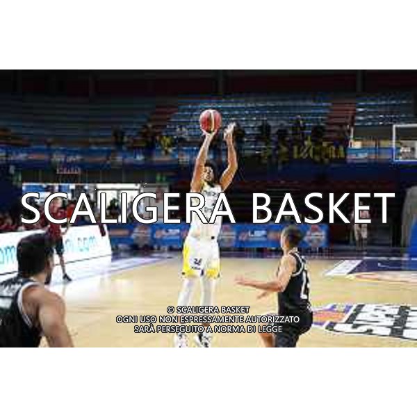 Ethan Esposito Trapani Shark - Tezenis Verona Supercoppa LNP 2023 Old Wild West - Serie A2 - Final Four - Semifinali LNP 2023/2024 Montecatini Terme, 23/09/2023 Foto A.Travaglioli / Ciamillo-Castoria