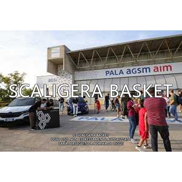 , Tezenis Verona vs Sella Cento. Basket Campionato A2 Rosso AGSM Forum, Verona 8 October 2023. Ph Fotoexpress/Pennacchio