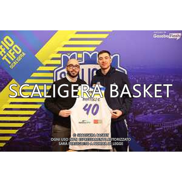 PRESENTAZIONE SAVERIO BARTOLI SCALIGERA BASKET TEZENIS
