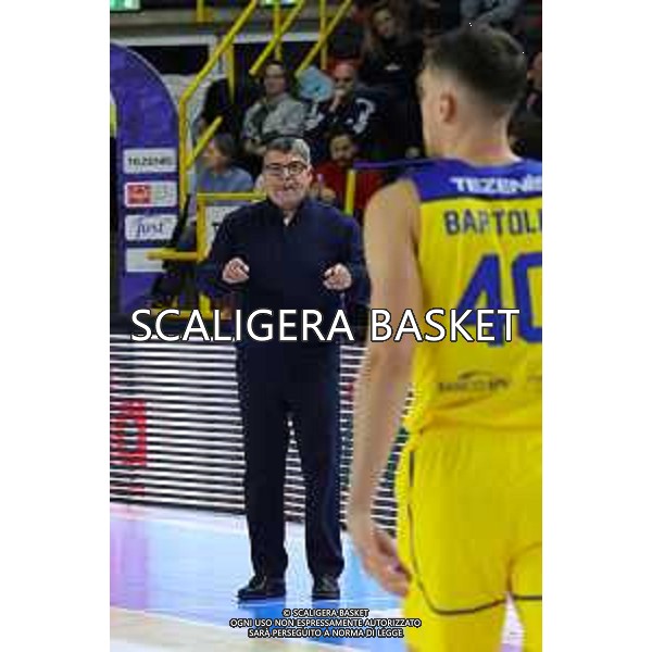 Alessandro Ramagli allenatore Tezenis Verona, Tezenis Verona - Agribertocchi Orzinuovi. Basket Campionato A2 Campionato A2 Rosso AGSM Forum, Verona 22 December 2023. Ph Fotoexpress/Dado Grigolini