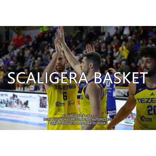 esultanza Gazzotti Giulio, Tezenis Verona - Agribertocchi Orzinuovi. Basket Campionato A2 Campionato A2 Rosso AGSM Forum, Verona 22 December 2023. Ph Fotoexpress/Dado Grigolini