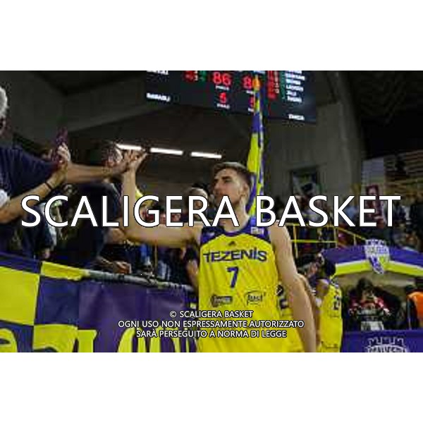 Gajic Nemanja, Tezenis Verona - Agribertocchi Orzinuovi. Basket Campionato A2 Campionato A2 Rosso AGSM Forum, Verona 22 December 2023. Ph Fotoexpress/Dado Grigolini