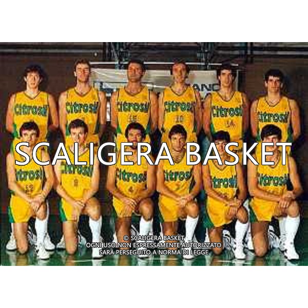Foto squadra Citrosil Verona 84/85