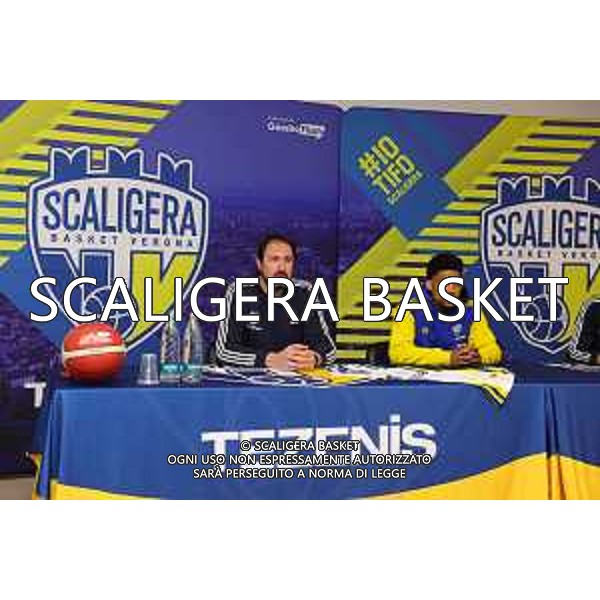 Scaligera Basket Tezenis Presentazione Copeland