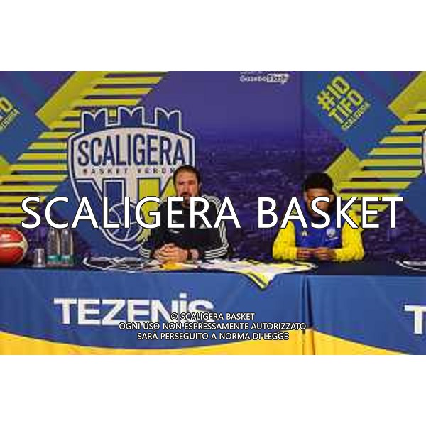 Scaligera Basket Tezenis Presentazione Copeland
