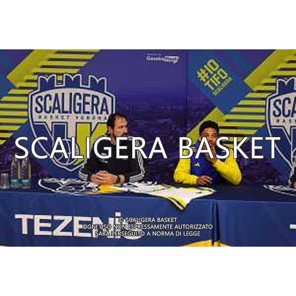Scaligera Basket Tezenis Presentazione Copeland