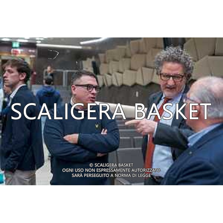 Media Day presentazione Coppa Italia LNP Old Wilde West Rimini 2026 Interventi di coach e capitani di Serie A2 Tezenis Verona/Victoria Libertas Pesaro/Valtur Brindisi/Dole Basket Rimini Serie B Nazionale Elachem Vigevano 1955/Verodol CBD Pielle Livorno/Virtus GVM Roma 1960/La Tecnica Gema Montecatini Rimini. 09/03/2026 Foto Roberto Masi/Ciamillo-Castoria