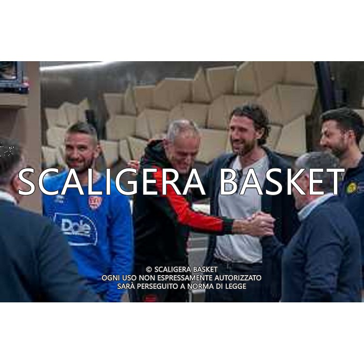 Media Day presentazione Coppa Italia LNP Old Wilde West Rimini 2026 Interventi di coach e capitani di Serie A2 Tezenis Verona/Victoria Libertas Pesaro/Valtur Brindisi/Dole Basket Rimini Serie B Nazionale Elachem Vigevano 1955/Verodol CBD Pielle Livorno/Virtus GVM Roma 1960/La Tecnica Gema Montecatini Rimini. 09/03/2026 Foto Roberto Masi/Ciamillo-Castoria