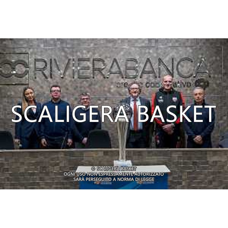 Media Day presentazione Coppa Italia LNP Old Wilde West Rimini 2026 Interventi di coach e capitani di Serie A2 Tezenis Verona/Victoria Libertas Pesaro/Valtur Brindisi/Dole Basket Rimini Serie B Nazionale Elachem Vigevano 1955/Verodol CBD Pielle Livorno/Virtus GVM Roma 1960/La Tecnica Gema Montecatini Rimini. 09/03/2026 Foto Roberto Masi/Ciamillo-Castoria
