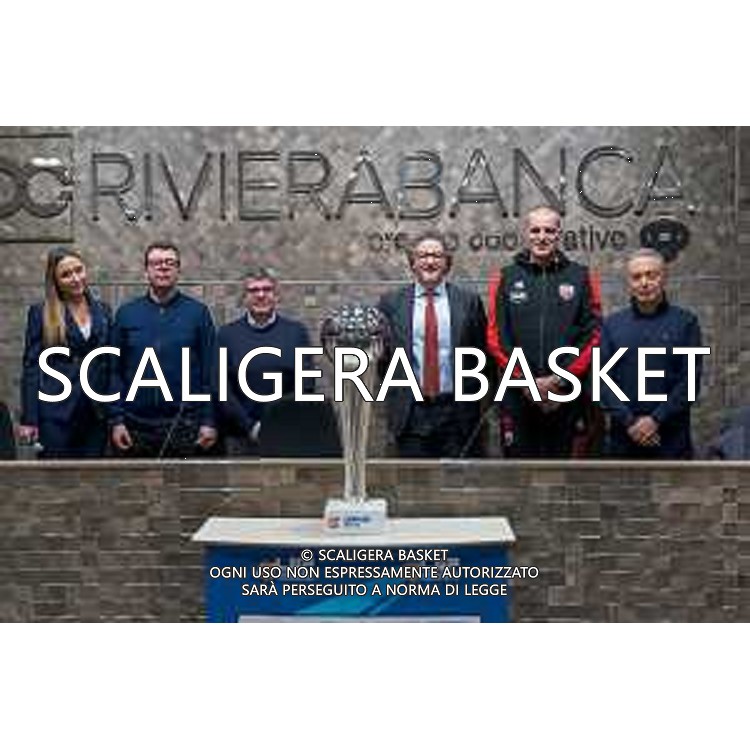 Media Day presentazione Coppa Italia LNP Old Wilde West Rimini 2026 Interventi di coach e capitani di Serie A2 Tezenis Verona/Victoria Libertas Pesaro/Valtur Brindisi/Dole Basket Rimini Serie B Nazionale Elachem Vigevano 1955/Verodol CBD Pielle Livorno/Virtus GVM Roma 1960/La Tecnica Gema Montecatini Rimini. 09/03/2026 Foto Roberto Masi/Ciamillo-Castoria