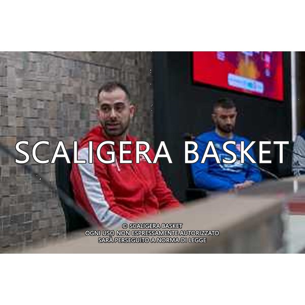 Media Day presentazione Coppa Italia LNP Old Wilde West Rimini 2026 Interventi di coach e capitani di Serie A2 Tezenis Verona/Victoria Libertas Pesaro/Valtur Brindisi/Dole Basket Rimini Serie B Nazionale Elachem Vigevano 1955/Verodol CBD Pielle Livorno/Virtus GVM Roma 1960/La Tecnica Gema Montecatini Rimini. 09/03/2026 Foto Roberto Masi/Ciamillo-Castoria