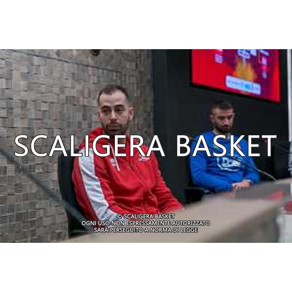 Media Day presentazione Coppa Italia LNP Old Wilde West Rimini 2026 Interventi di coach e capitani di Serie A2 Tezenis Verona/Victoria Libertas Pesaro/Valtur Brindisi/Dole Basket Rimini Serie B Nazionale Elachem Vigevano 1955/Verodol CBD Pielle Livorno/Virtus GVM Roma 1960/La Tecnica Gema Montecatini Rimini. 09/03/2026 Foto Roberto Masi/Ciamillo-Castoria