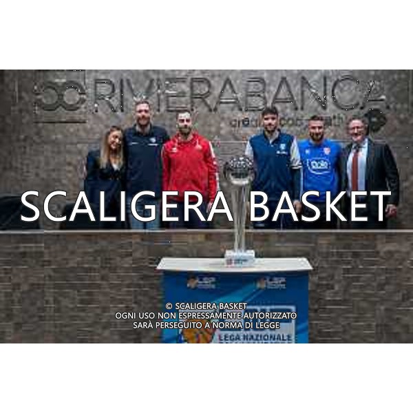 Media Day presentazione Coppa Italia LNP Old Wilde West Rimini 2026 Interventi di coach e capitani di Serie A2 Tezenis Verona/Victoria Libertas Pesaro/Valtur Brindisi/Dole Basket Rimini Serie B Nazionale Elachem Vigevano 1955/Verodol CBD Pielle Livorno/Virtus GVM Roma 1960/La Tecnica Gema Montecatini Rimini. 09/03/2026 Foto Roberto Masi/Ciamillo-Castoria