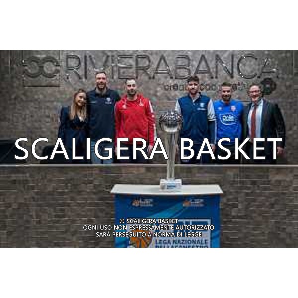 Media Day presentazione Coppa Italia LNP Old Wilde West Rimini 2026 Interventi di coach e capitani di Serie A2 Tezenis Verona/Victoria Libertas Pesaro/Valtur Brindisi/Dole Basket Rimini Serie B Nazionale Elachem Vigevano 1955/Verodol CBD Pielle Livorno/Virtus GVM Roma 1960/La Tecnica Gema Montecatini Rimini. 09/03/2026 Foto Roberto Masi/Ciamillo-Castoria