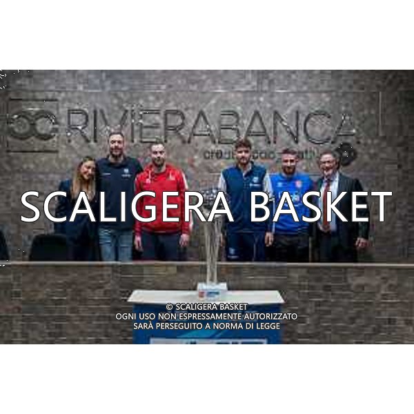 Media Day presentazione Coppa Italia LNP Old Wilde West Rimini 2026 Interventi di coach e capitani di Serie A2 Tezenis Verona/Victoria Libertas Pesaro/Valtur Brindisi/Dole Basket Rimini Serie B Nazionale Elachem Vigevano 1955/Verodol CBD Pielle Livorno/Virtus GVM Roma 1960/La Tecnica Gema Montecatini Rimini. 09/03/2026 Foto Roberto Masi/Ciamillo-Castoria
