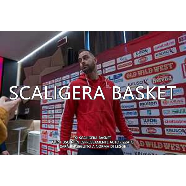 Media Day presentazione Coppa Italia LNP Old Wilde West Rimini 2026 Interventi di coach e capitani di Serie A2 Tezenis Verona/Victoria Libertas Pesaro/Valtur Brindisi/Dole Basket Rimini Serie B Nazionale Elachem Vigevano 1955/Verodol CBD Pielle Livorno/Virtus GVM Roma 1960/La Tecnica Gema Montecatini Rimini. 09/03/2026 Foto Roberto Masi/Ciamillo-Castoria