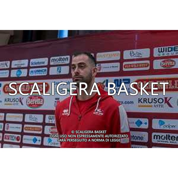 Media Day presentazione Coppa Italia LNP Old Wilde West Rimini 2026 Interventi di coach e capitani di Serie A2 Tezenis Verona/Victoria Libertas Pesaro/Valtur Brindisi/Dole Basket Rimini Serie B Nazionale Elachem Vigevano 1955/Verodol CBD Pielle Livorno/Virtus GVM Roma 1960/La Tecnica Gema Montecatini Rimini. 09/03/2026 Foto Roberto Masi/Ciamillo-Castoria