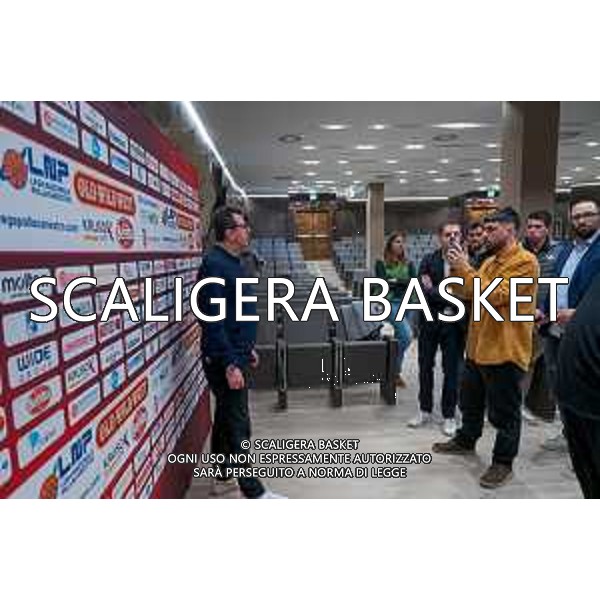 Media Day presentazione Coppa Italia LNP Old Wilde West Rimini 2026 Interventi di coach e capitani di Serie A2 Tezenis Verona/Victoria Libertas Pesaro/Valtur Brindisi/Dole Basket Rimini Serie B Nazionale Elachem Vigevano 1955/Verodol CBD Pielle Livorno/Virtus GVM Roma 1960/La Tecnica Gema Montecatini Rimini. 09/03/2026 Foto Roberto Masi/Ciamillo-Castoria