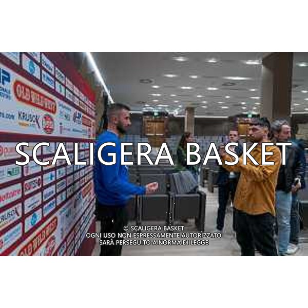 Media Day presentazione Coppa Italia LNP Old Wilde West Rimini 2026 Interventi di coach e capitani di Serie A2 Tezenis Verona/Victoria Libertas Pesaro/Valtur Brindisi/Dole Basket Rimini Serie B Nazionale Elachem Vigevano 1955/Verodol CBD Pielle Livorno/Virtus GVM Roma 1960/La Tecnica Gema Montecatini Rimini. 09/03/2026 Foto Roberto Masi/Ciamillo-Castoria