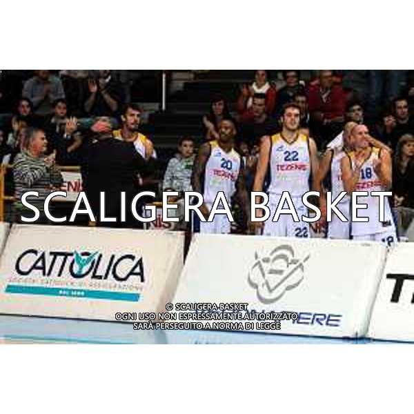 esulta la panchina Tezenis - Cattolica - Verona Fiere
